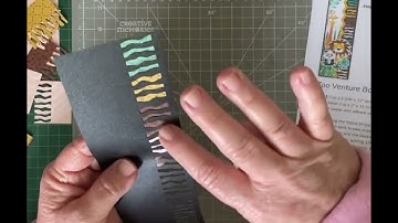 Creating Borders with Zebra Stripe BMC | What A Zoo, Too! | Creative Memories