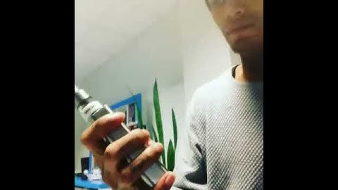 Vaping with smok x cube 2 /tfv4 tank