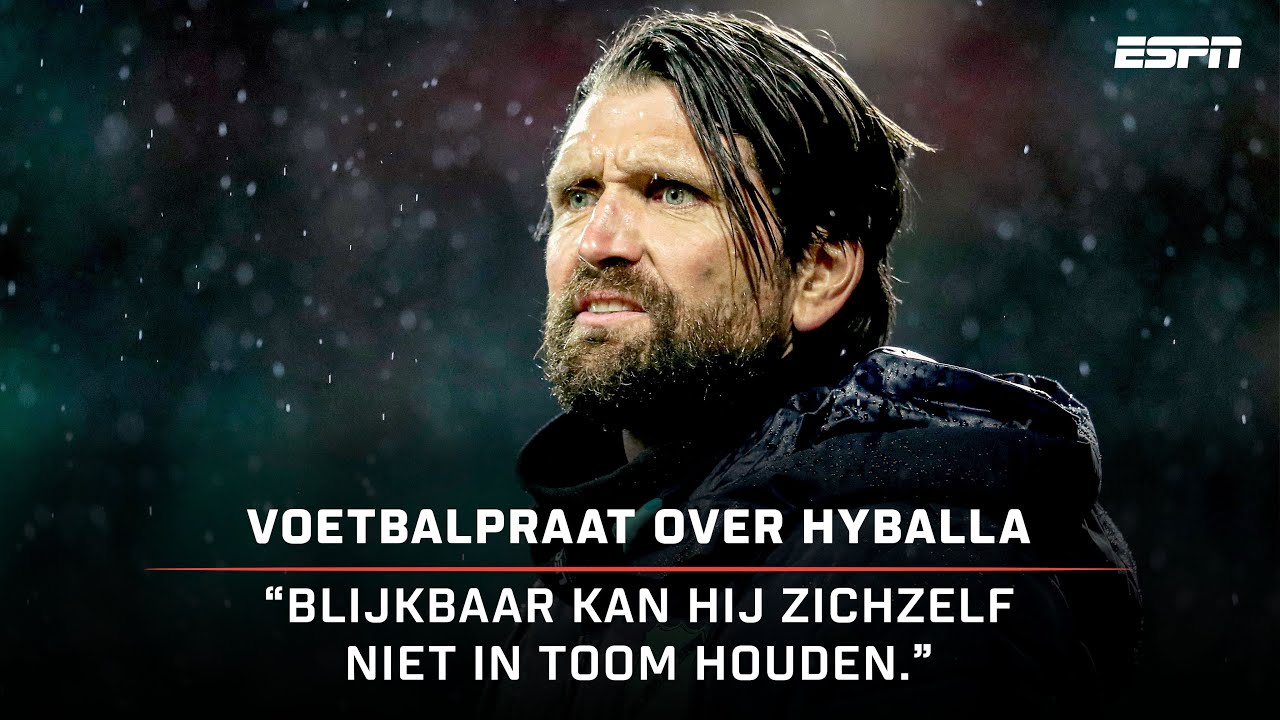 🤔 PETER HYBALLA kan zichzelf blijkbaar NIET in toom HOUDEN 😳 | Voetbalpraat