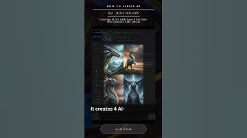 AI Generation of ART - Blue Willow