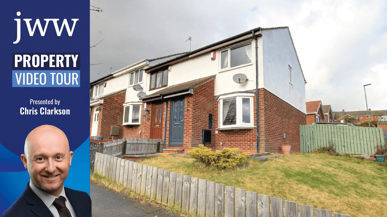 2 BED HOUSE FOR SALE. 2 Kinross Drive, Stanley, County Durham, DH9 6UT