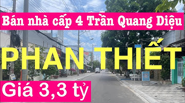Nhà cấp 4 đường nhựa Trần Quang Diệu thành phố Phan Thiết
