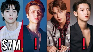 Exo All Members Net Worth In 2025 🤑😱