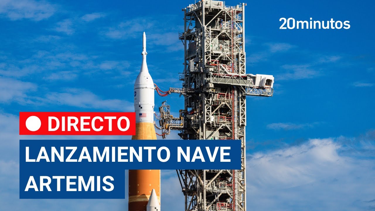 LANZAMIENTO del COHETE ARTEMIS de la NASA