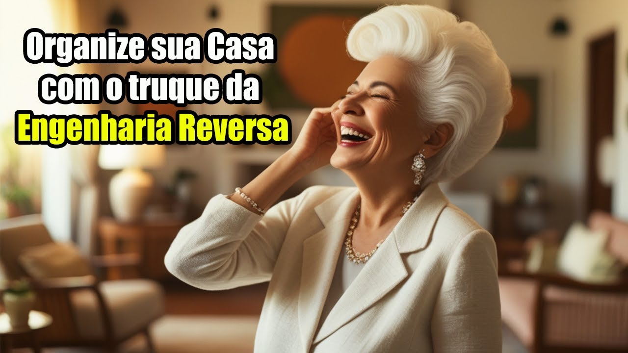 Engenharia Reversa para Organizar e Limpar sua Casa Sempre (VOCÊ NÃO ESTÁ USANDO)
