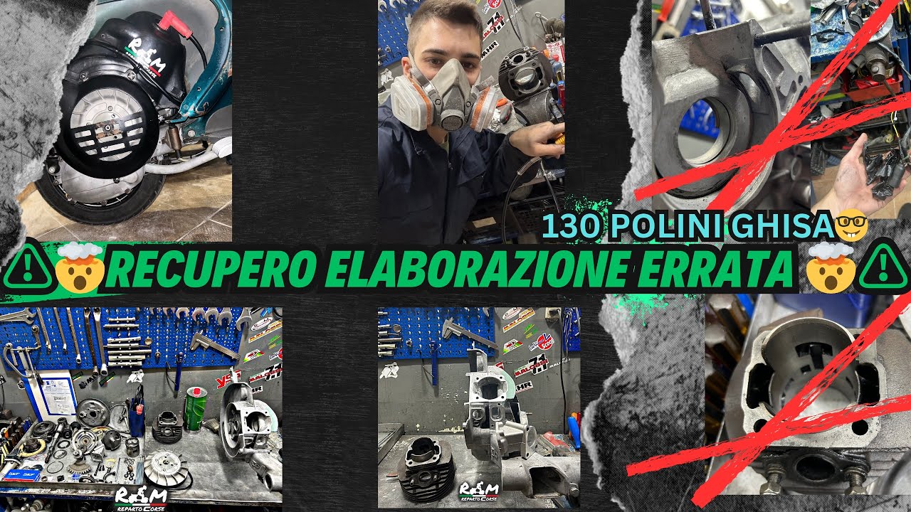 🤯RECUPERO ELABORAZIONE ERRATA!!🤯    130 POLINI GHISA 🤓