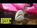 Shark Bites My Float | Monster Mike  Fishing