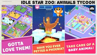 Idle Star Zoo: Animals Tycoon (ATG) Android, iOS Gameplay #onepluspad screenshot 1