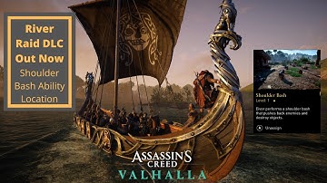 Assassins Creed Valhalla| River Raid Gameplay| New Shoulder Bash Ability Location