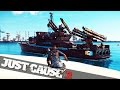 STRONGEST SHIP EVER MADE :: Just Cause 3 Funny Epic Moments!