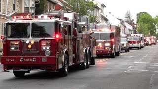 Kutztown Fire Company 2024 Double Housing Fire Truck Parade