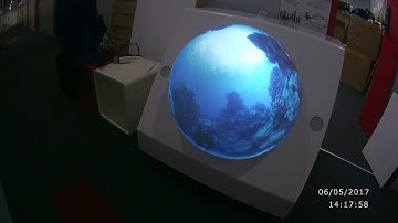 Docodemo Dome Test Projection of The Reefs of Belize