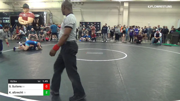 152 Lbs Semifinal Sidney Sullens Team Georgia Vs K...