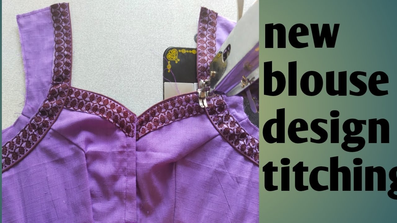 New letest blouse design/tending blouse design/poti lagai bnuwa blouse design/blouseneck design