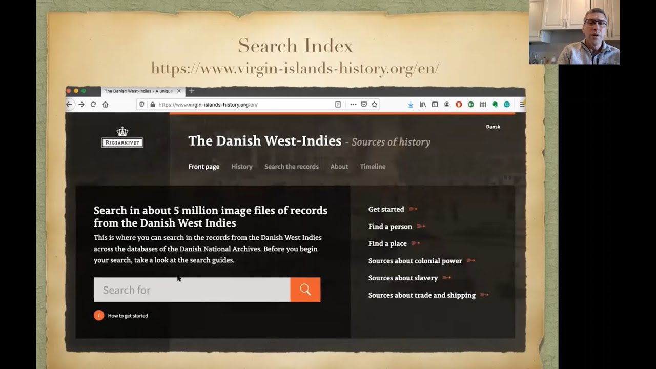 Danish National Archives, Tips and Tricks for Danish West Indies Genealogy Research by Dante Beretta