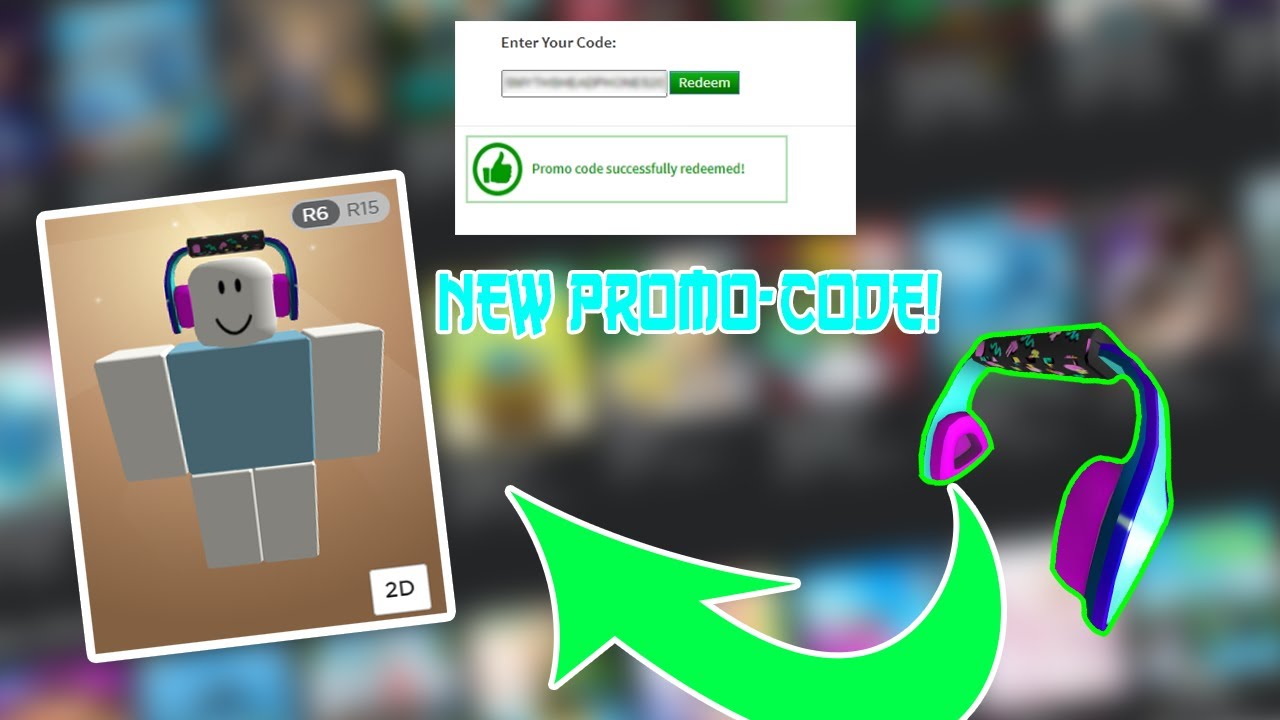 NEW PROMO-CODE FOR ROBLOX! REDEEM NOW! - YouTube