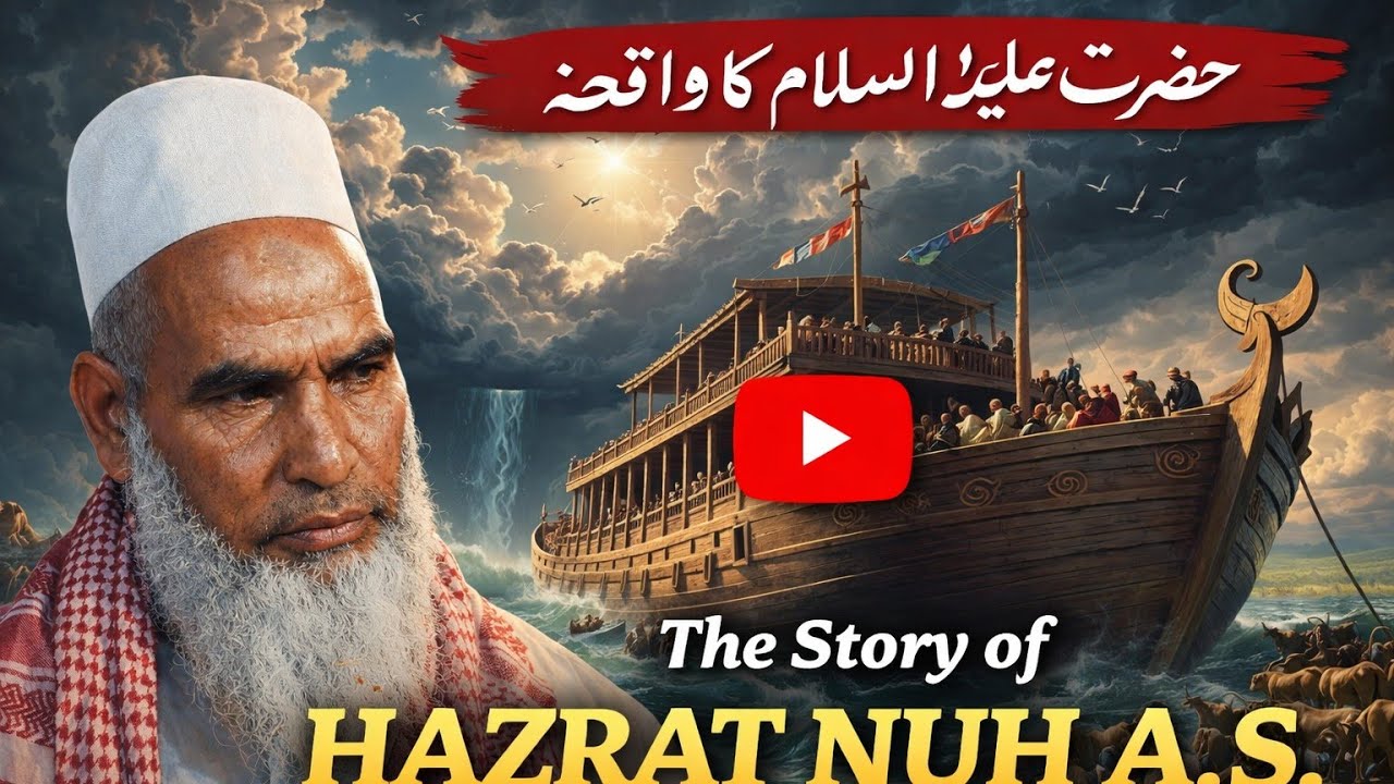 حضرت نوح علیہ السلام کا ایمان افروز واقعہHazrat Nuh ASHazrat NoohHazrat Nuh ASHazrat Nooh