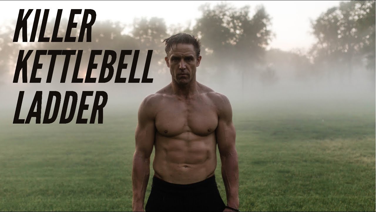 Kettlebell Clean and Jerk (long cycle) and Pushup ladder YouTube