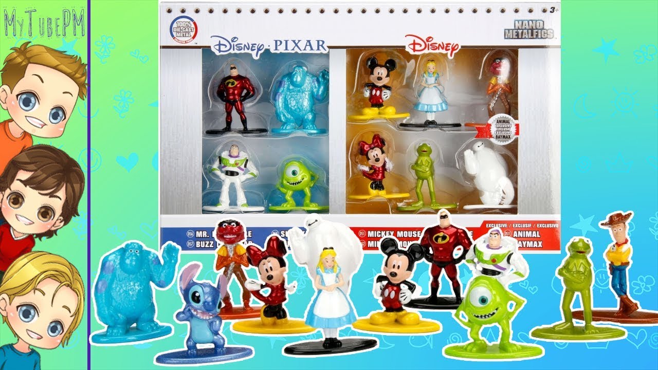 Disney-Animal-Nano metalfigs-New in package