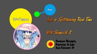 Agar.io Splitrunning Real Time w/ Shimo