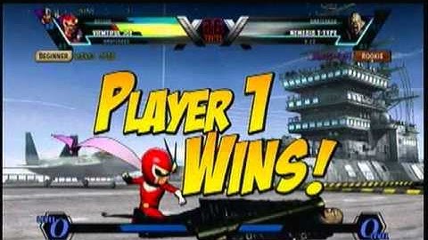 Ultimate Marvel Vs Capcom 3 friends match part 2