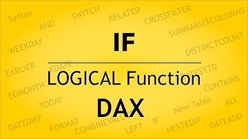 IF Function in Power BI using DAX | LOGICAL Function | #powerbi #dax
