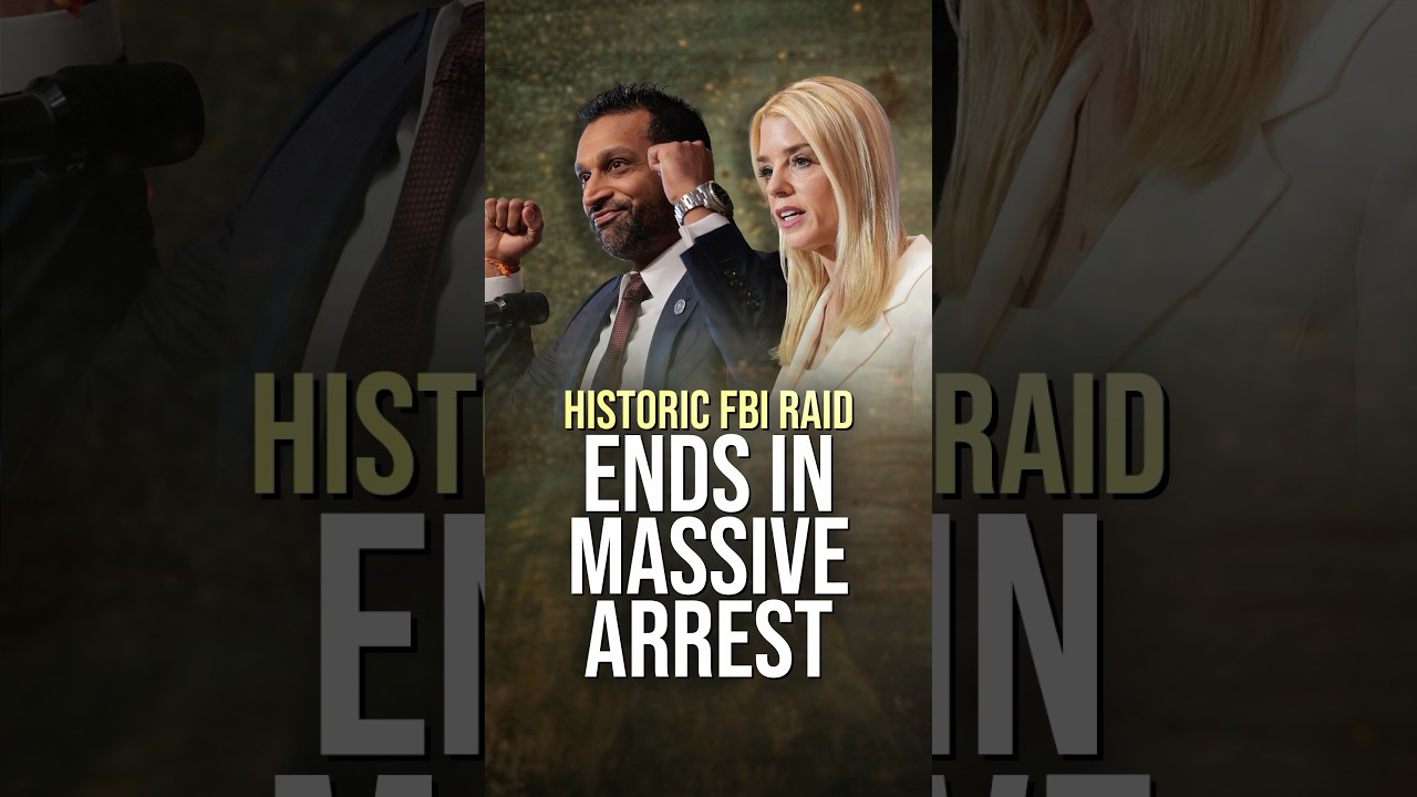 Patel and Bondi Respond After Massive Raid