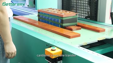 Automatic Assembly Line for Prismatic Cells Battery Packs #batteryfactory #batteryassembly
