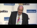 Peter snow presents sherard cowpercoles with political process book of the year