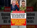 Russia Vows Retaliation After Ukrainian Drones Hit Oil and Gas Fields