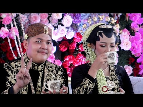 PENGANTIN KOCAK! TEMU MANTEN NOPEK NOVIAN & YULIA LORENA - Tamu undangannya lucu-lucu | Samawa Pek