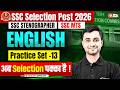 SSC English Practice Set 13 | SSC Phase 14/ Stenographer 2026/ SSC MTS 2026 Classes | by Shanu Sir