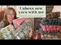 Unboxing some new yarn - Drops Fiesta