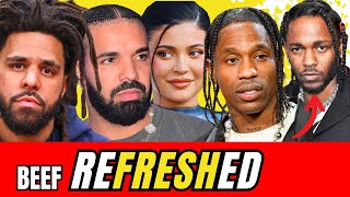 DRAKE \& J.COLE's FEUD With Kendrick Lamar | Travis Scott | Kylie Jenner