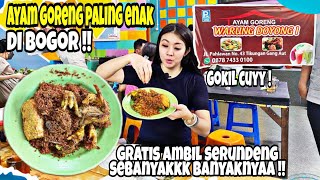 YANG ADA DI ATAS MEJA BOLEH DIMAKAN SEPUASNYA MEN!!!. 