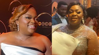 Moment Funke Akindele And Eniola Badmus Meet At AMVCA 2024