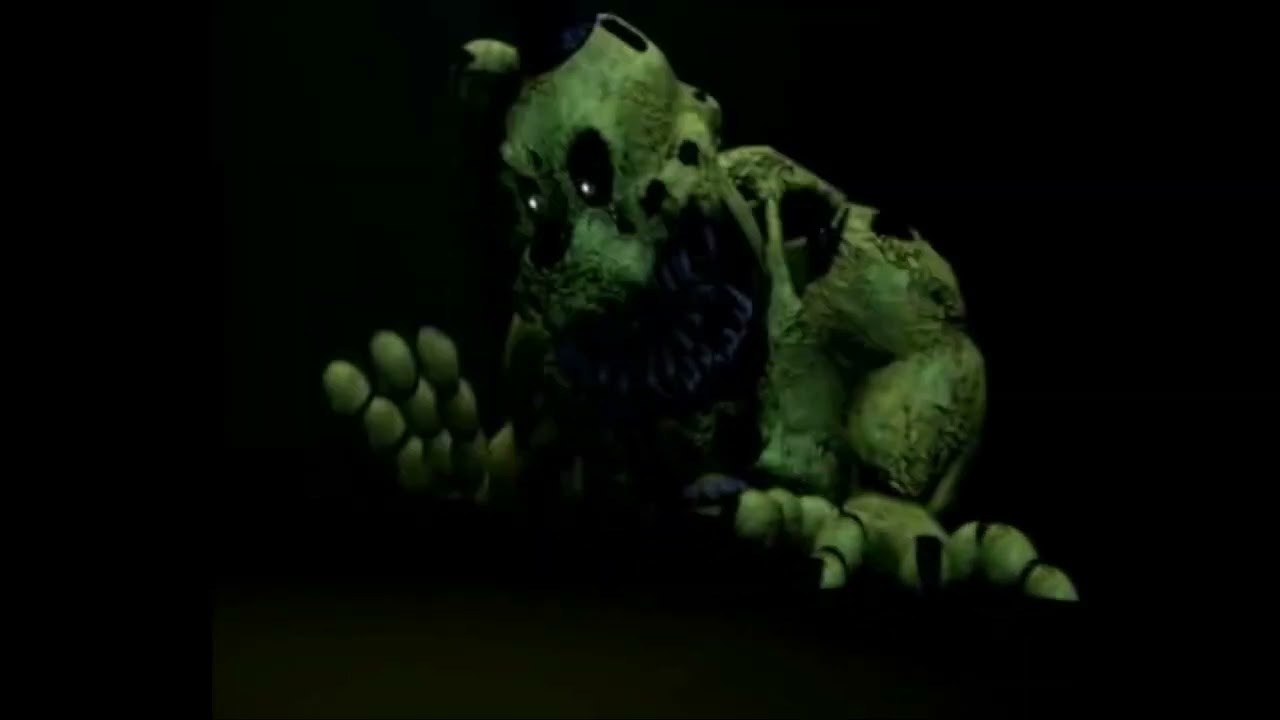 Puppet does the bad ending on Mario in animatronic horror (Read the description)