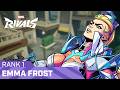 TOP 1 EMMA FROST | hwechan | MARVEL RIVALS PRO COMPETITIVE