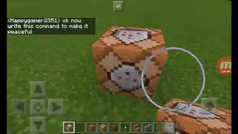 How to change the difficulty using a command block