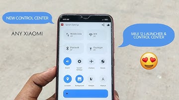MIUI 12 New Control Center & Launcher on Any Xiaomi Device | MIUI 12 Modded Launcher