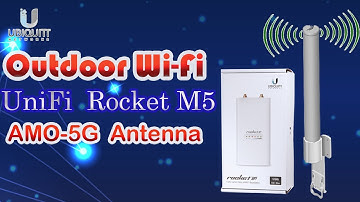 Ubiquiti Omni Antenna Rocket M5 unboxing - Urdu/Hindi