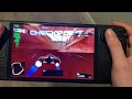 Dart Racer on Steam Deck!
