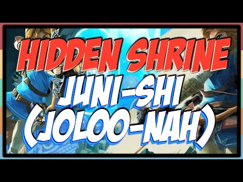 Zelda BOTW : Juni Shi Schrein (Joloo Nah Shrine) - YouTube
