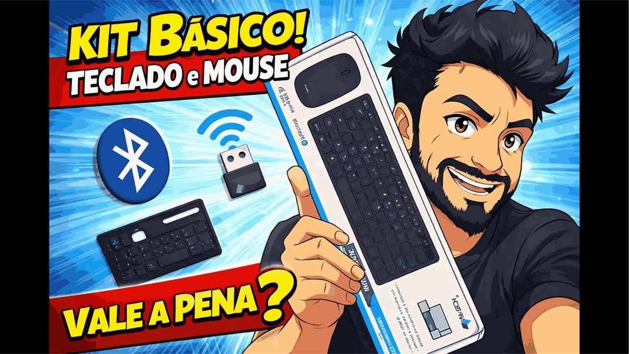 Kit Básico Teclado e Mouse APP-TECH
