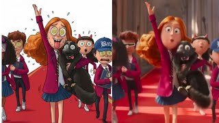 Despicable Me 4 😝 Funny Drawing Meme | Gru & Maxine Sing Everybody Wants to Rule Meme Video  P2