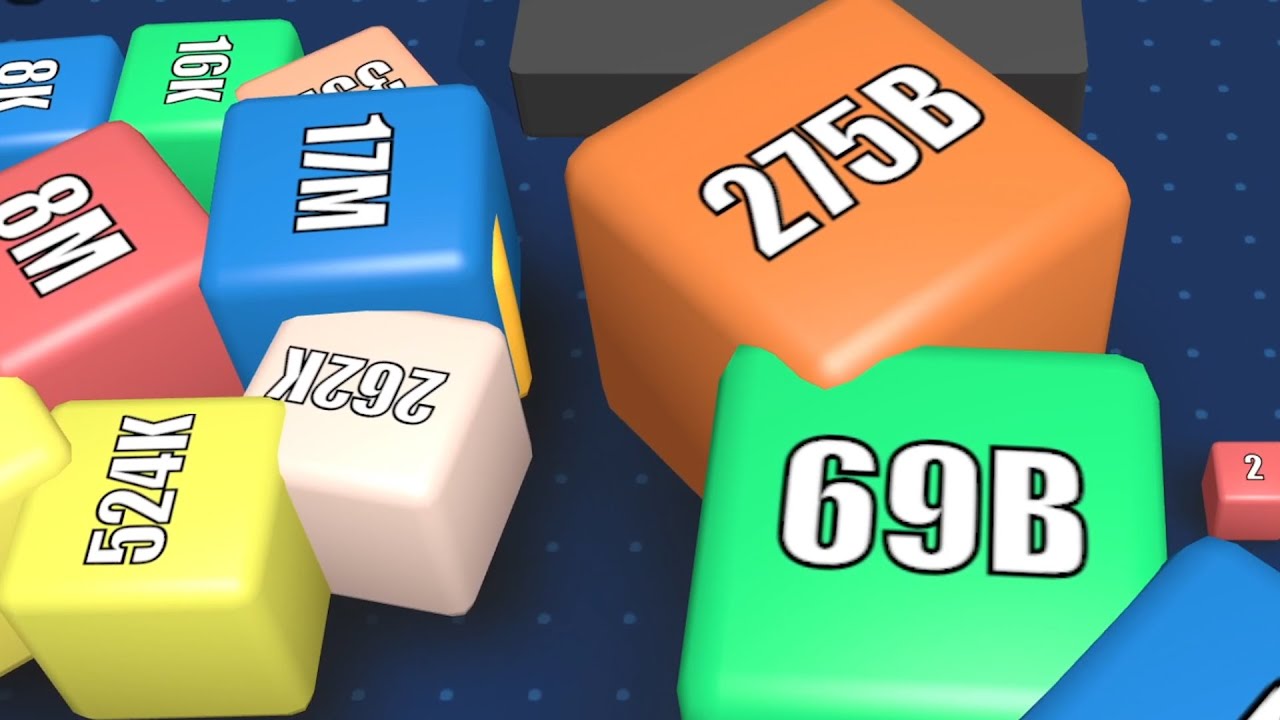 Cubes 2048.io - Over 1.1Quintillion score! 