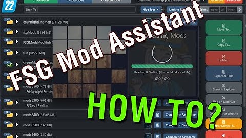 FSG Mod Assistant by FSG Modding How to Video