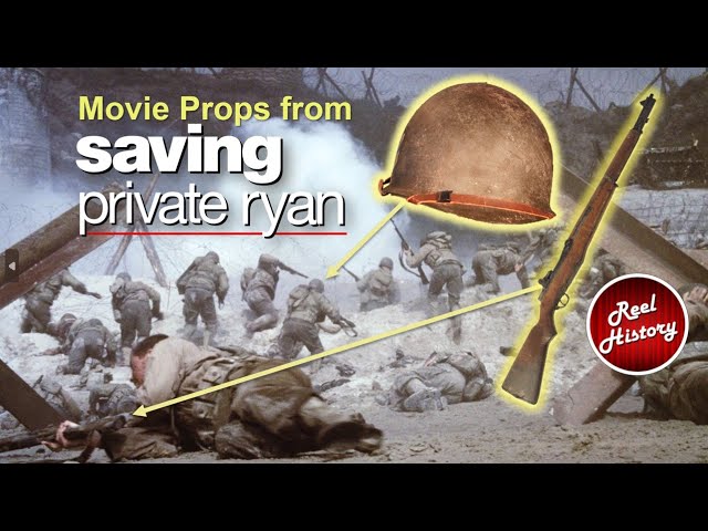 Explore War Movie Props from Saving Private Ryan 