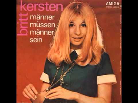 Britt Kersten Küsse im Winterwald 1964 Germany locked