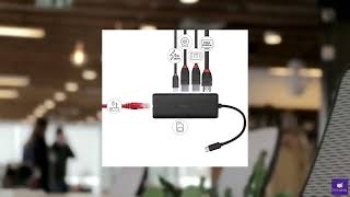 Review - Lindy DST-Mini, USB C Laptop Docking Station with 4K &amp; 100W Pass-Through Chargin